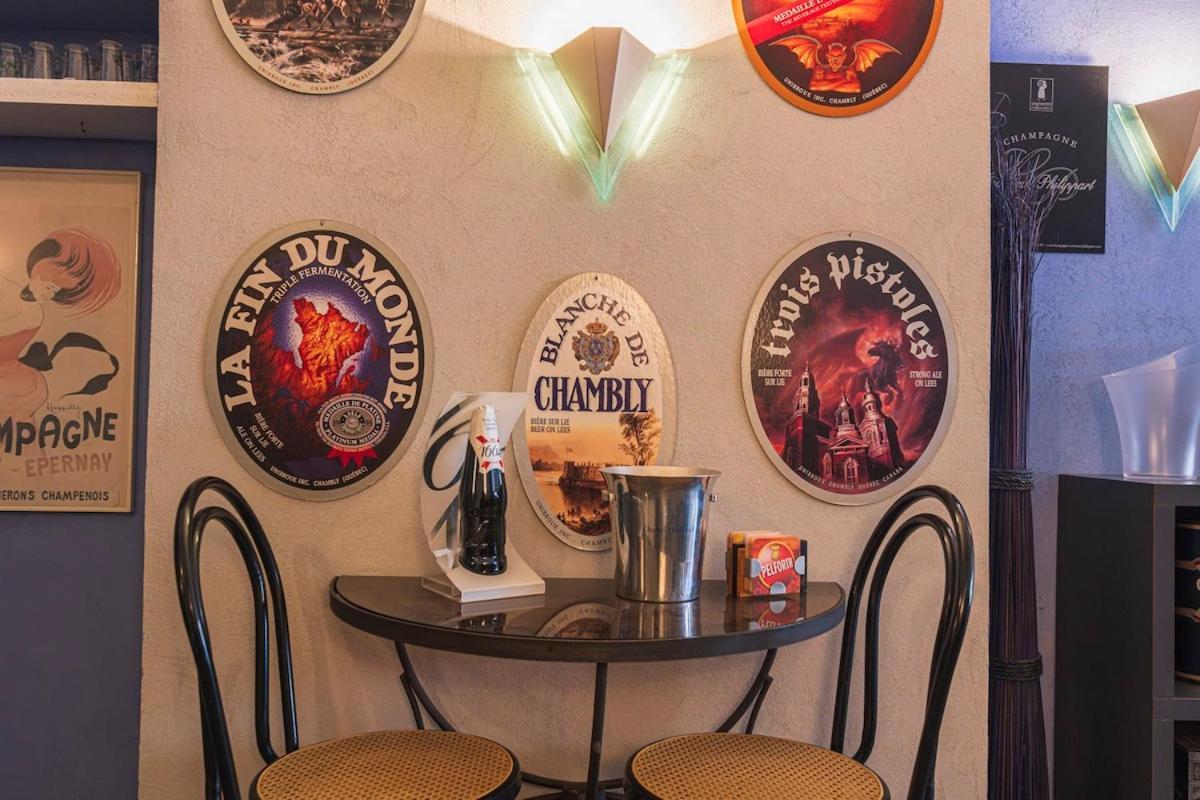 Bar A Bulles - Ancien Comptoir Transforme Vila Reims Exterior foto